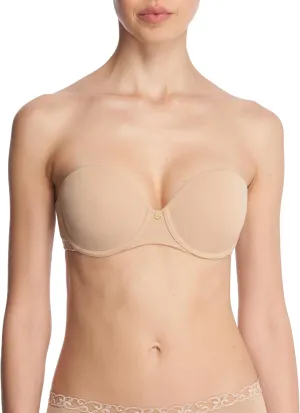 Natori Women's Pure Luxe Strapless Contour Underwire