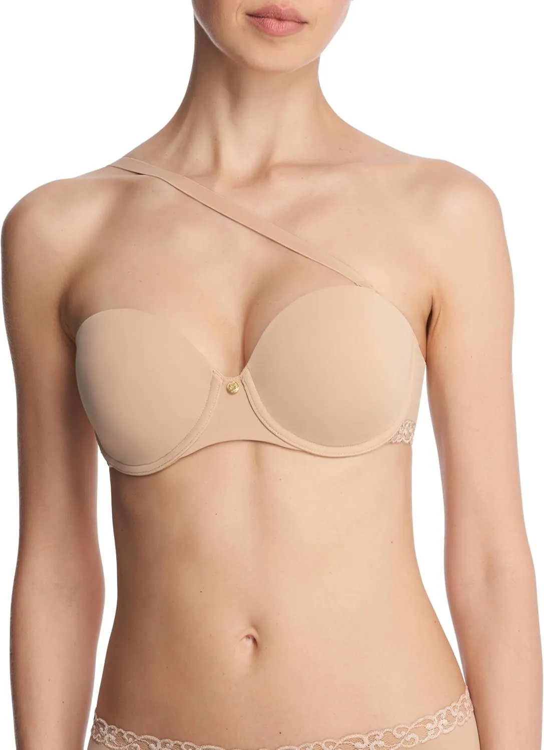 Natori Women's Pure Luxe Strapless Contour Underwire