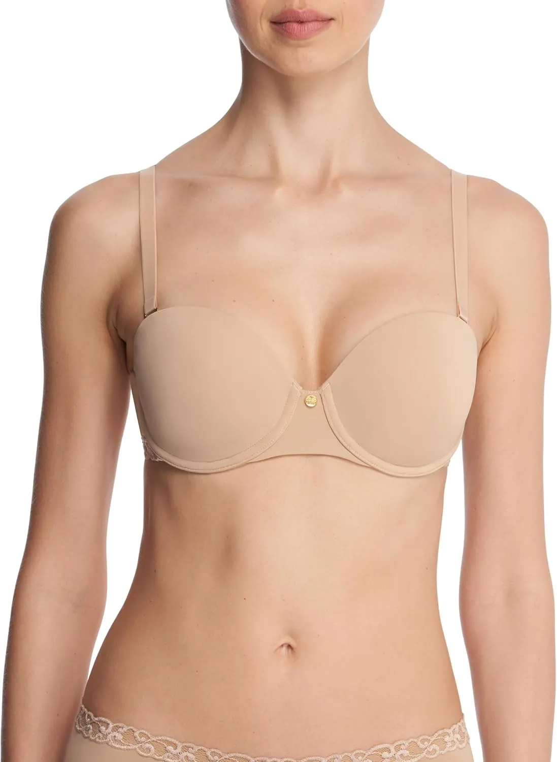 Natori Women's Pure Luxe Strapless Contour Underwire