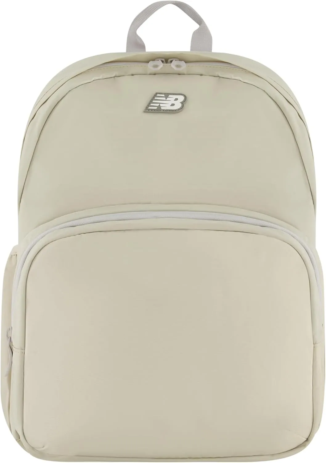 New Balance Heritage Laptop Backpack, Casual Commuter Travel Bag for Men and Women, Taupe, 18 Inches