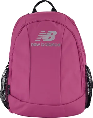 New Balance Laptop Backpack, Commuter Travel Bag for Men and Women, Burgundy, 19 Inch