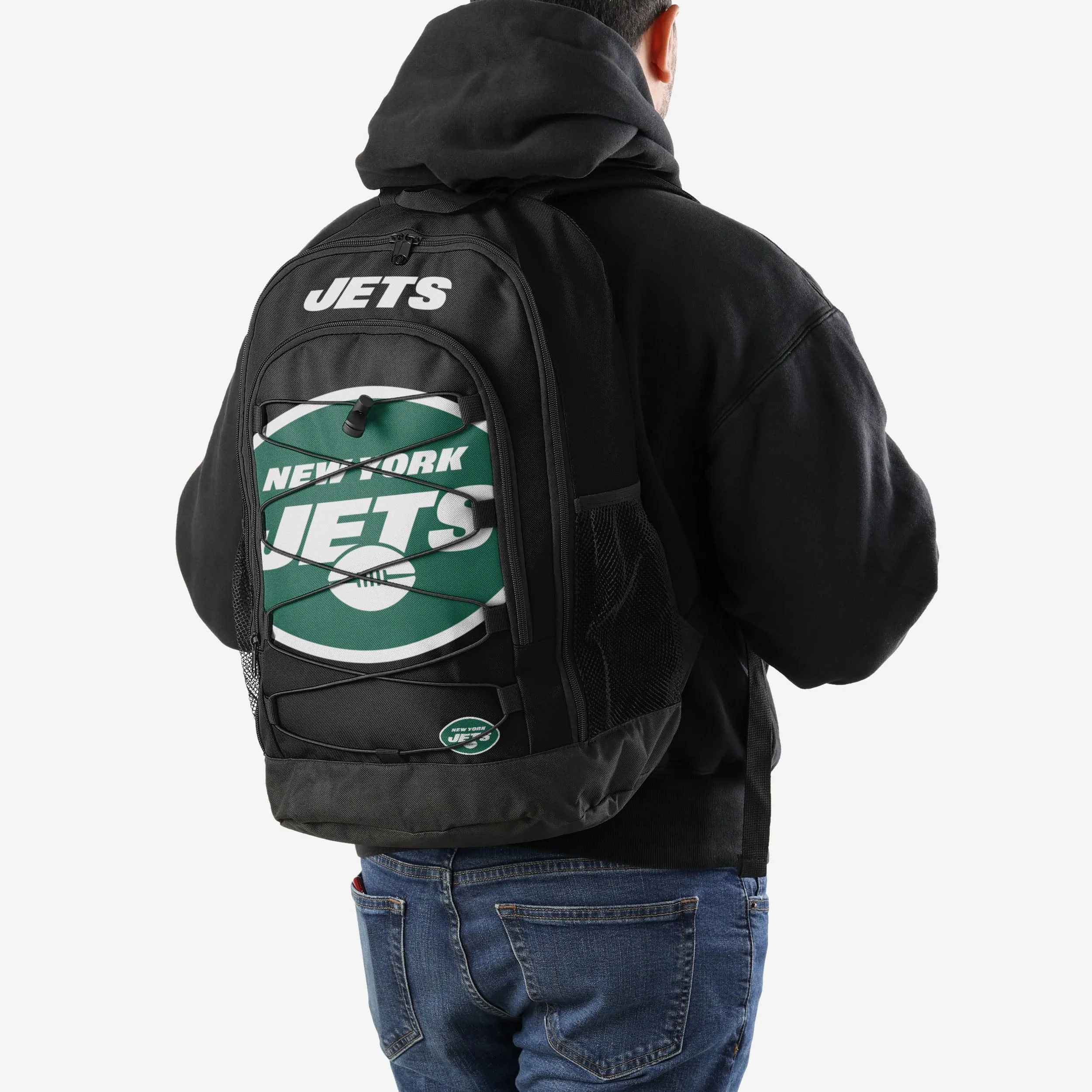 New York Jets Big Logo Bungee Backpack