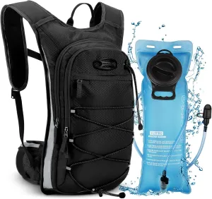 NOOLA Hydration Backpack, Insulated Hiking Water Backpack with 3L TPU Water Bladder for Men Women, Running Hydration Pack Hydro Daypack for Hiking, Trail, Running, Marathons Race, Cycling