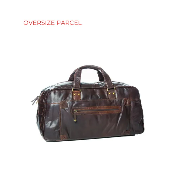 Oran Leather - Travel Bag - Brown | Brandy