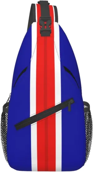 Outstanding Unit Ribbon Crossbody Bags For Women Men Chest Backpack Gym Shoulder Bag Travel Outdoor Sports Casual Crossbody Bags