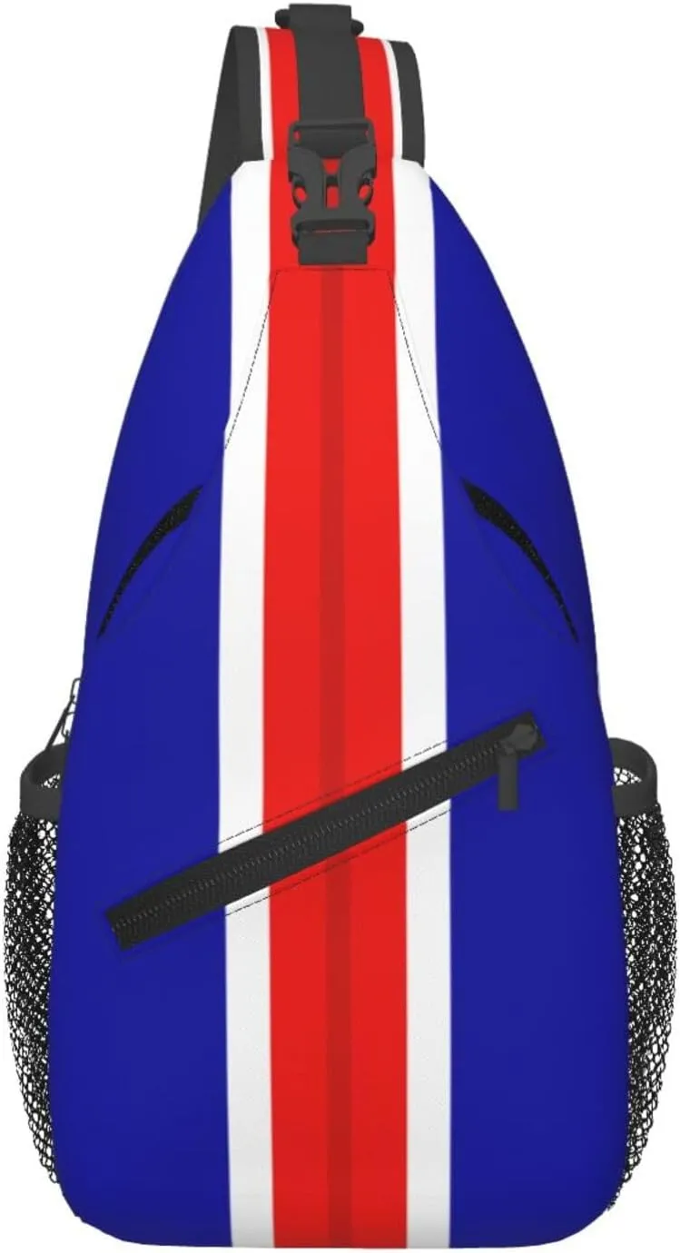 Outstanding Unit Ribbon Crossbody Bags For Women Men Chest Backpack Gym Shoulder Bag Travel Outdoor Sports Casual Crossbody Bags
