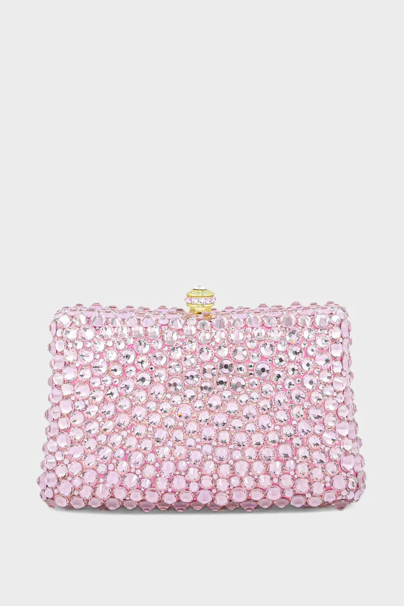 Party Wear Clutch BK4056-Pink