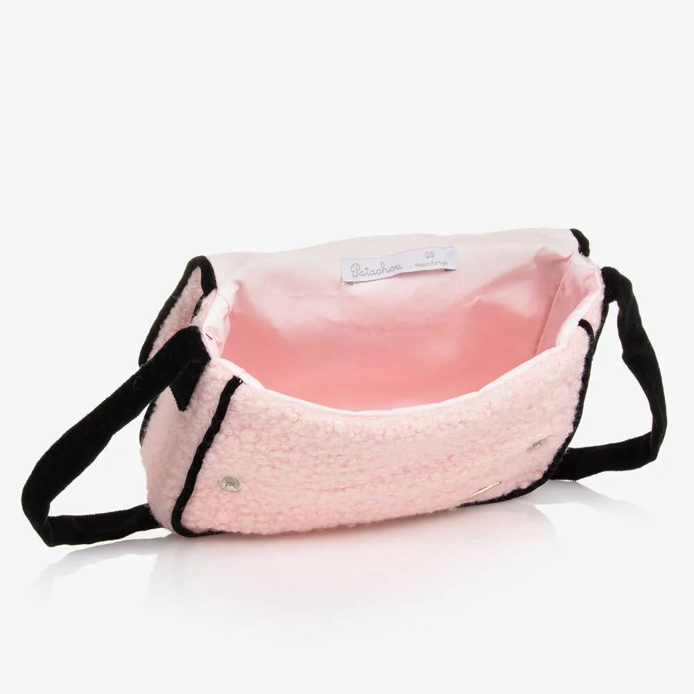 Pink Tweed Bag