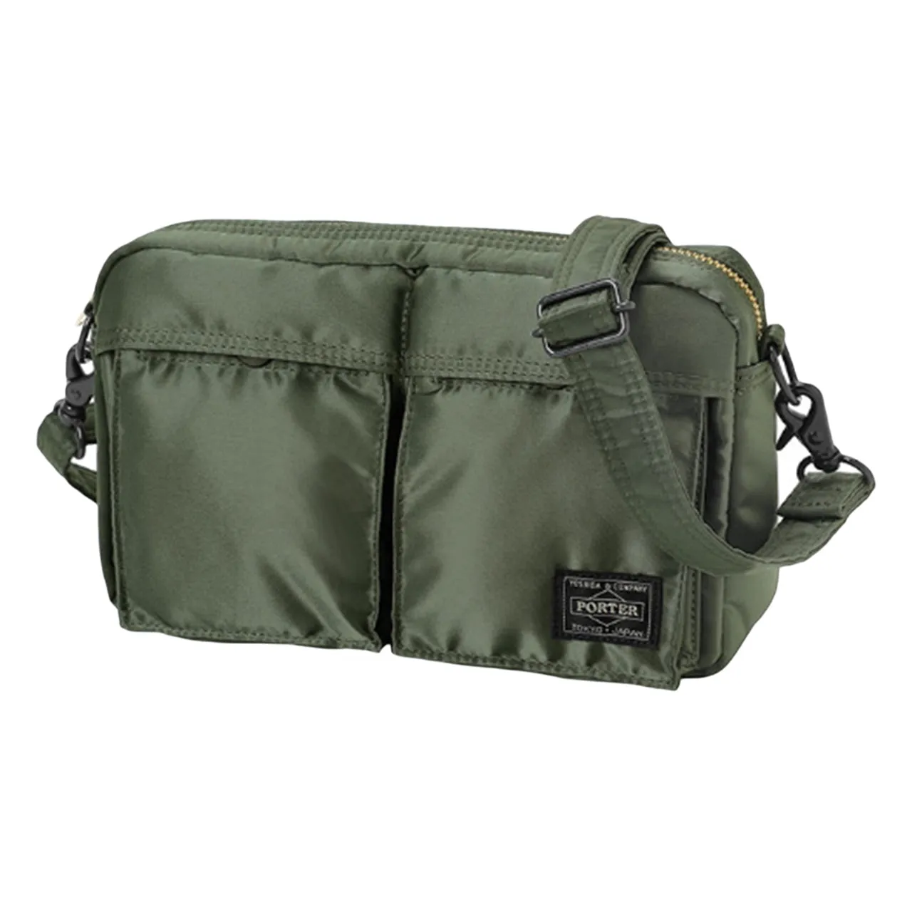porter by yoshida tanker shoulder bag (olive)