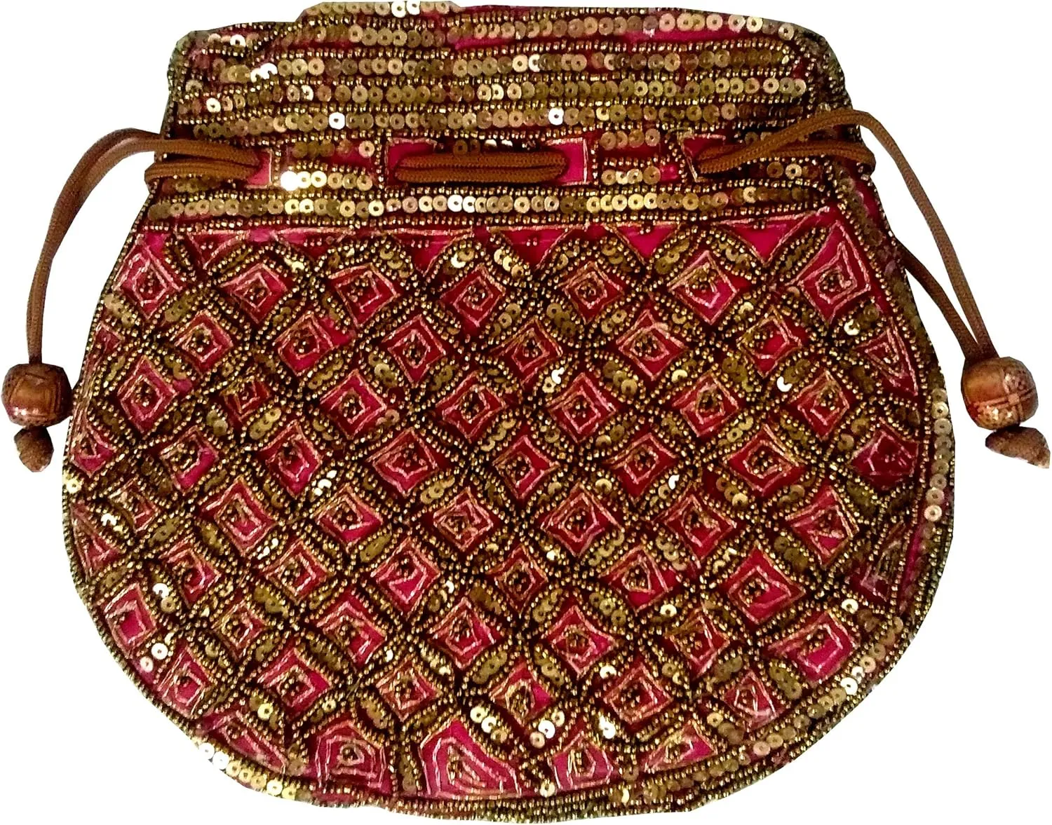 Purpledip Potli Bags Drawstring Purse (Potli02$)