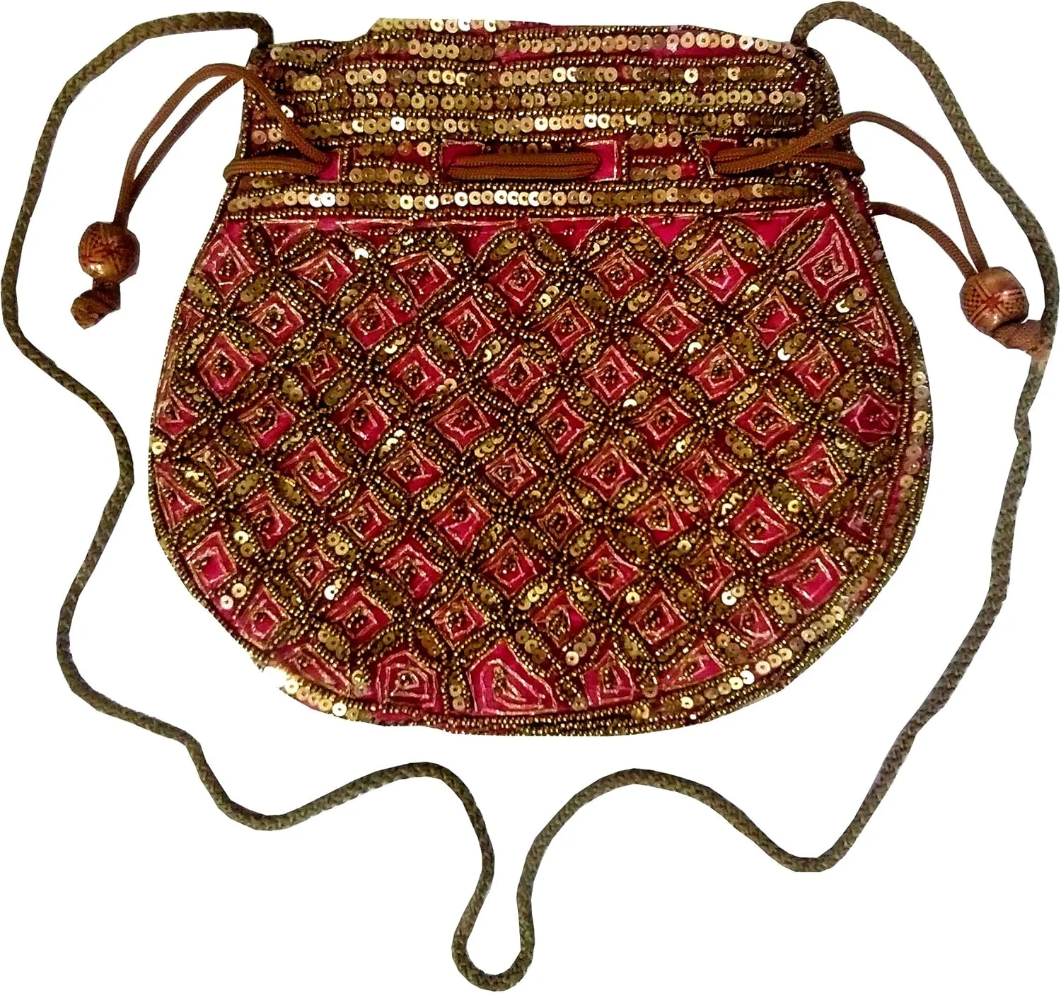 Purpledip Potli Bags Drawstring Purse (Potli02$)