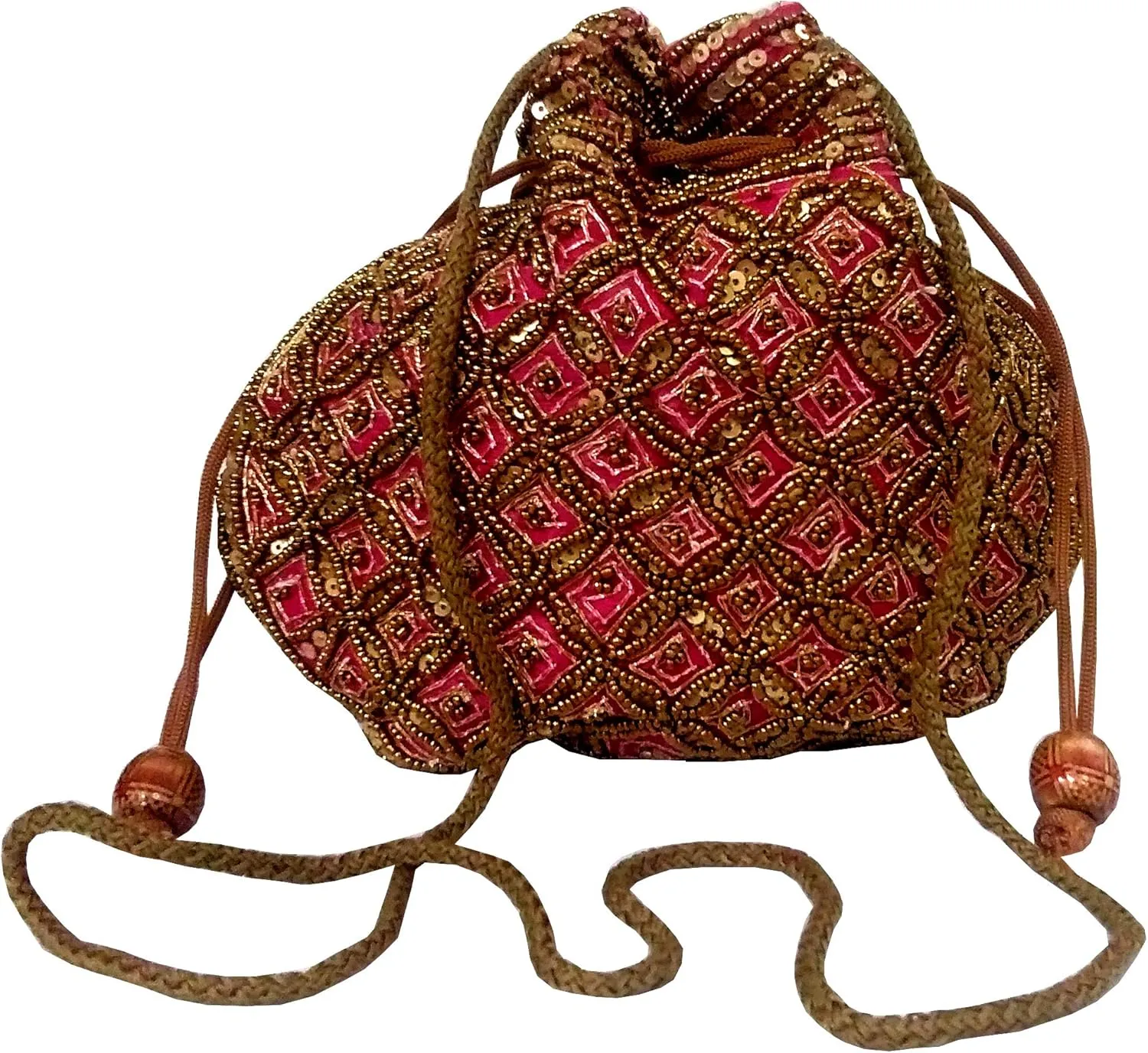 Purpledip Potli Bags Drawstring Purse (Potli02$)