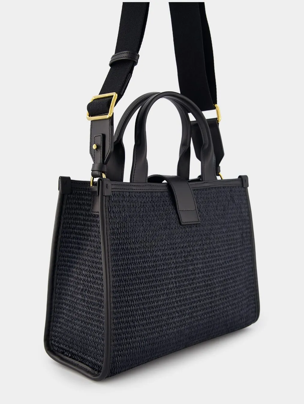Raffia Tara Medium Handbag