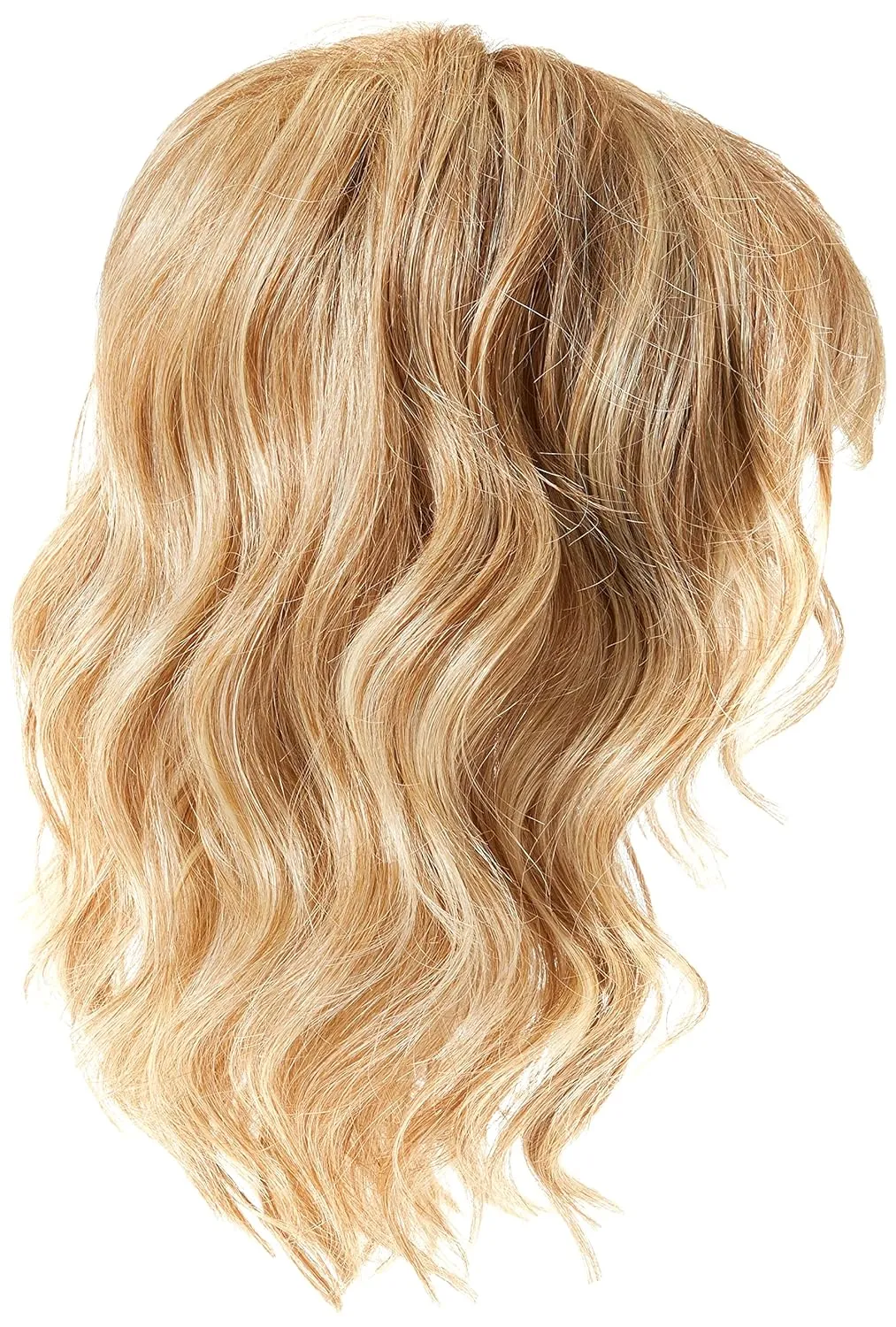 Raquel Welch Editor's Pick Layered Shoulder Length Bob Wig by Hairuwear, Large Cap Size, RL14/22 Pale Gold Wheat