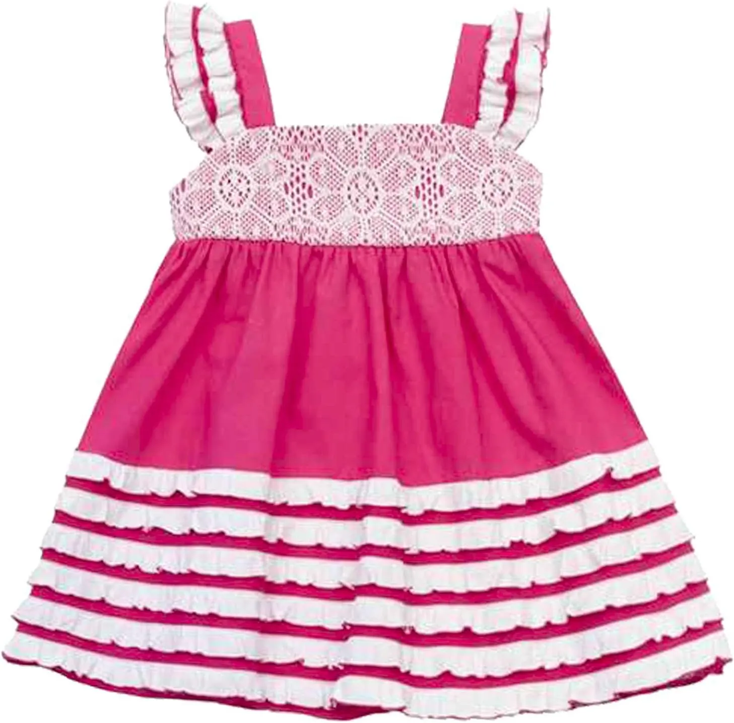 Rare Editions Baby-Toddler-Little Girls Sleeveless Woven Dress