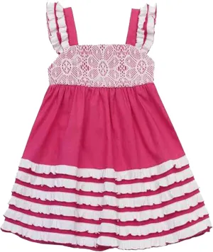 Rare Editions Baby-Toddler-Little Girls Sleeveless Woven Dress