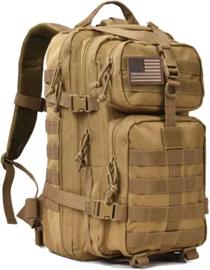 REEBOW GEAR Military Tactical Backpack 3 Day Assault Pack Army Molle Bag Backpacks Rucksack 35L