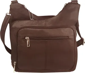 Roma Leathers Gun Concealment Purse - Brown