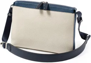 Sacoche Genuine Leather Shoulder Bag, Made In Japan, No.627112