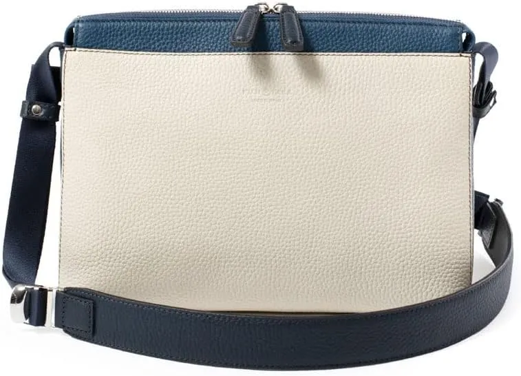 Sacoche Genuine Leather Shoulder Bag, Made In Japan, No.627112