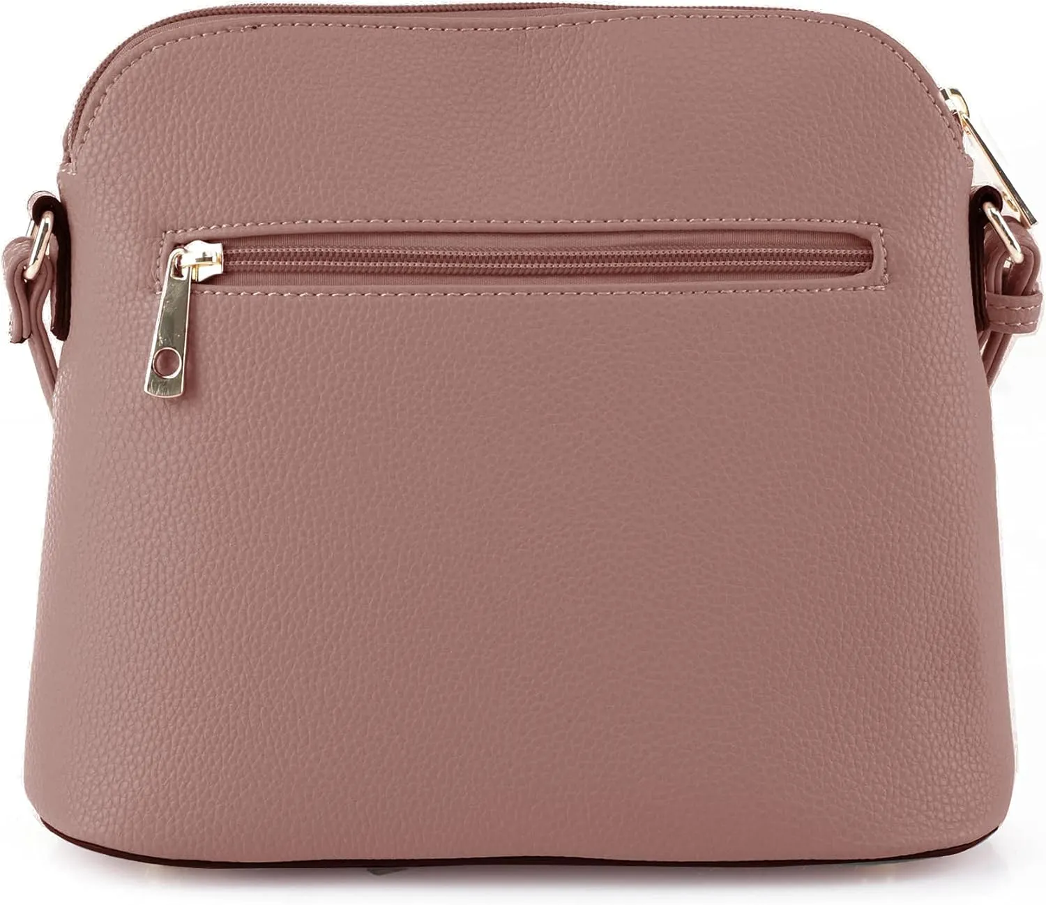 SG SUGU Lunar Lightweight Medium Dome Crossbody Bag Shoulder Bag with Tassel | Zipper Pocket | Adjustable Strap