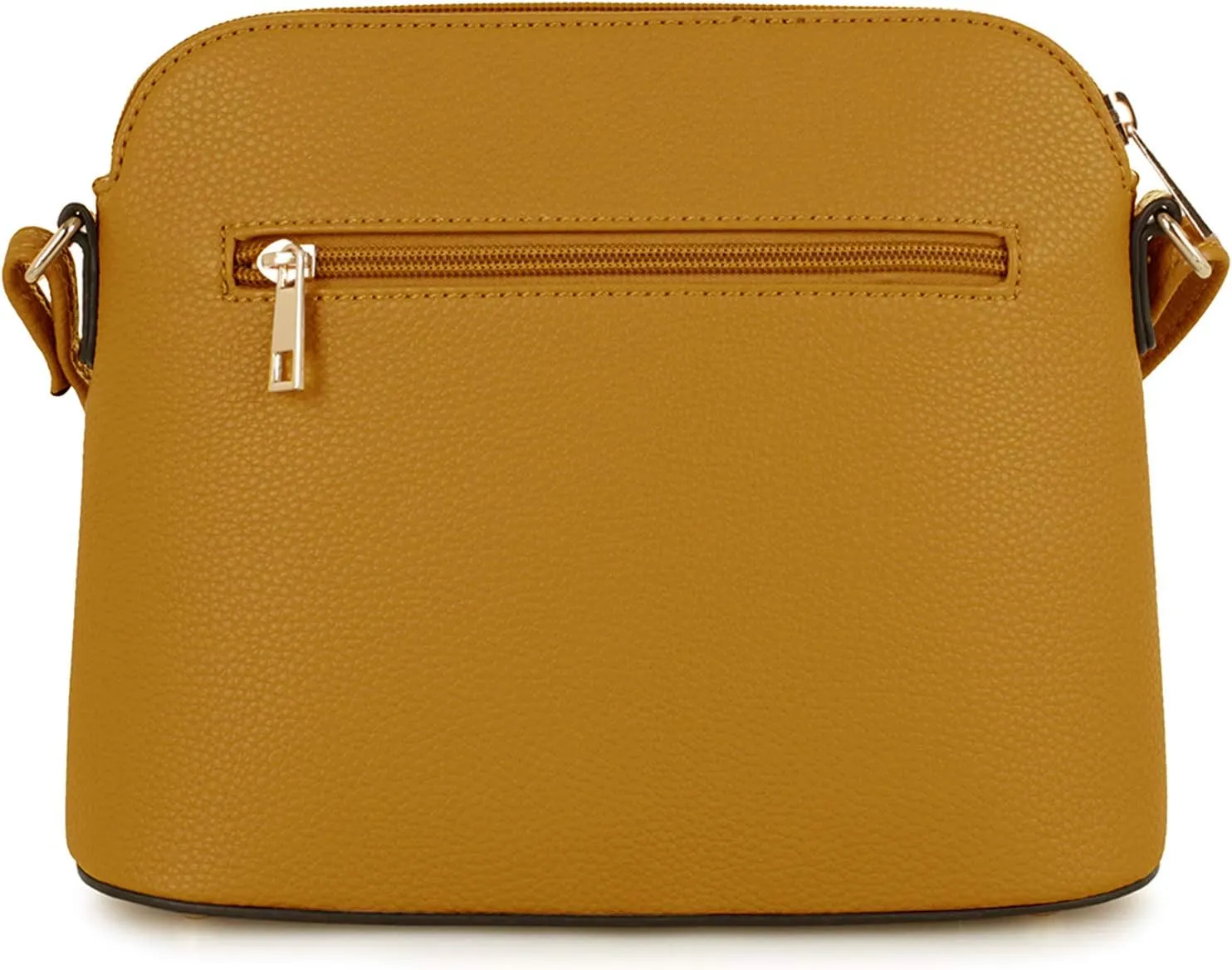 SG SUGU Lunar Lightweight Medium Dome Crossbody Bag Shoulder Bag with Tassel | Zipper Pocket | Adjustable Strap