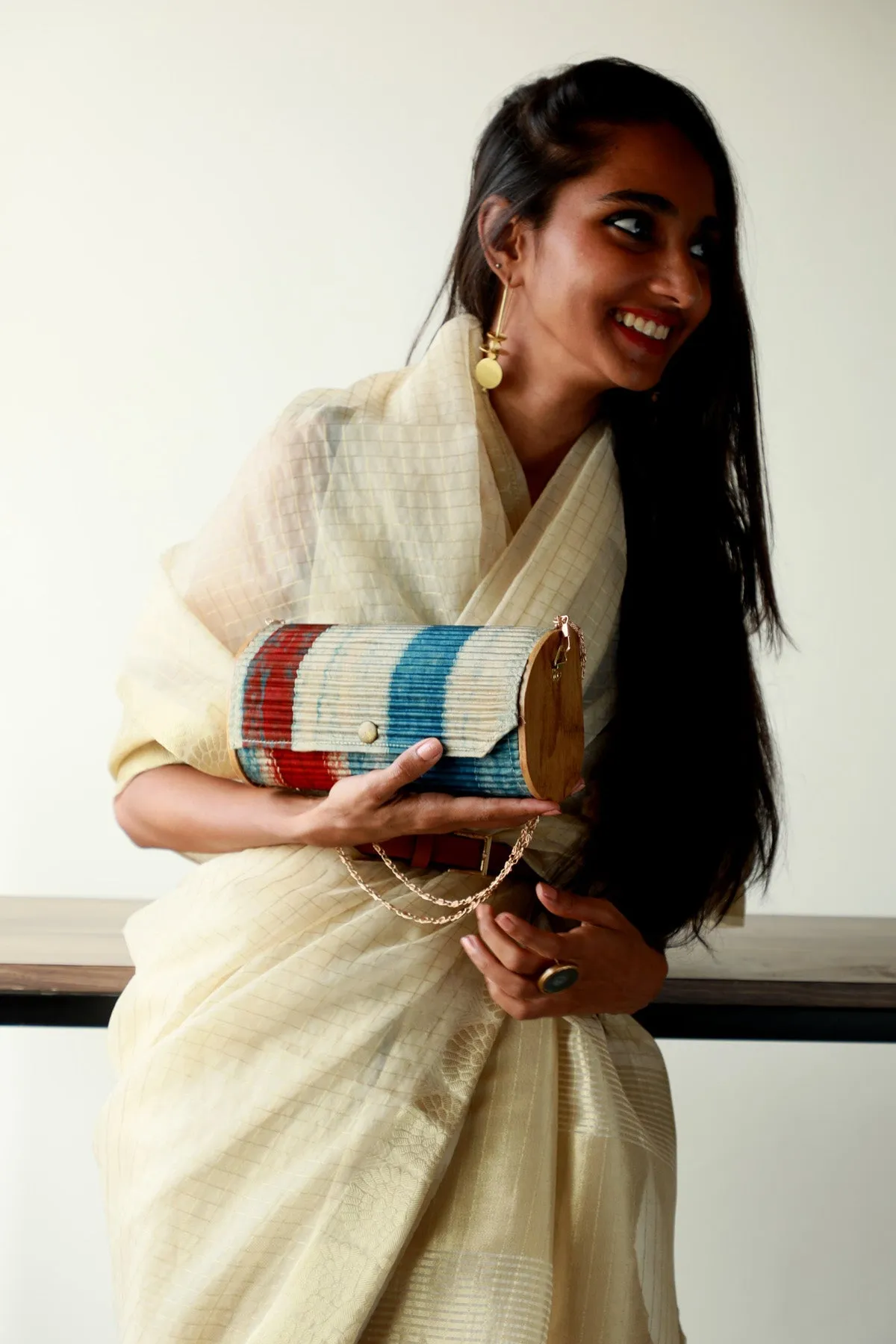 Shelk Upcylcled Mini Clutch