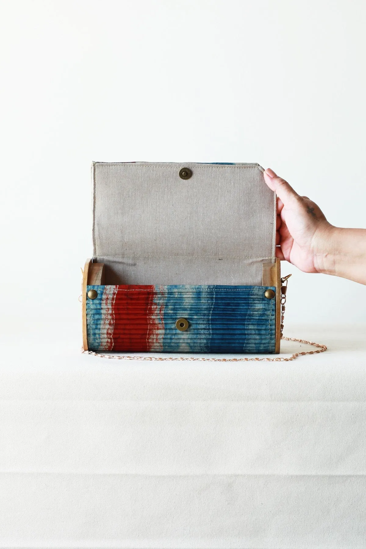 Shelk Upcylcled Mini Clutch