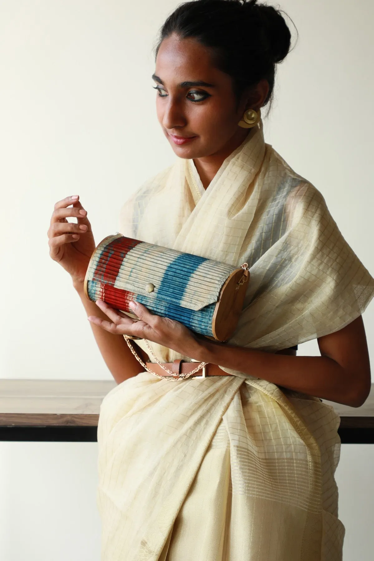 Shelk Upcylcled Mini Clutch