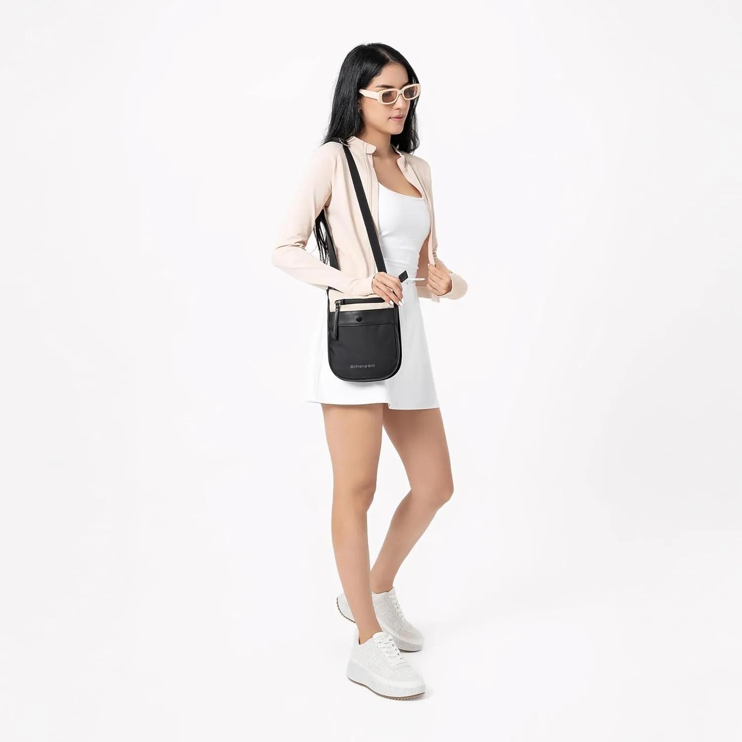 Sherpani Prima, Anti Theft Crossbody Bag, Travel Bag, Small Shoulder Bag, Cross Body Bag, Purses for Women