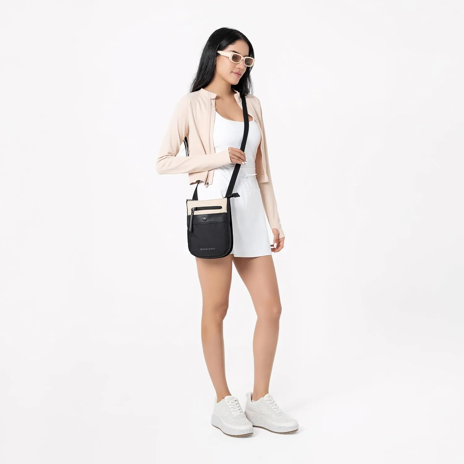 Sherpani Prima, Anti Theft Crossbody Bag, Travel Bag, Small Shoulder Bag, Cross Body Bag, Purses for Women