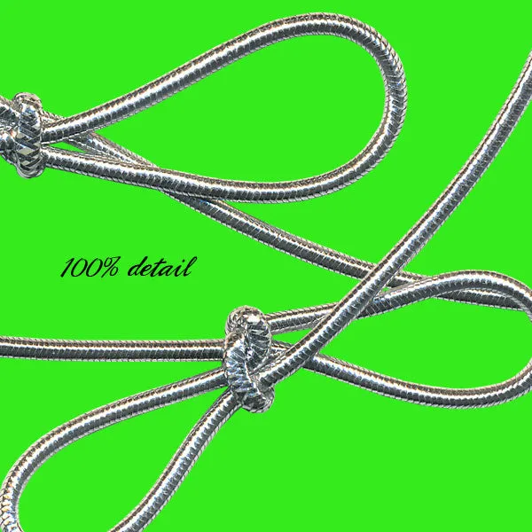 Shiny Silver Strings