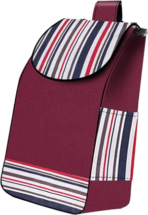 Shopping Trolley Replacement Bag with Side Pockets - 33L Cart Bags, Oxford Cloth Waterproof Storage Bag, Trolley Replacement Bags, for Utility