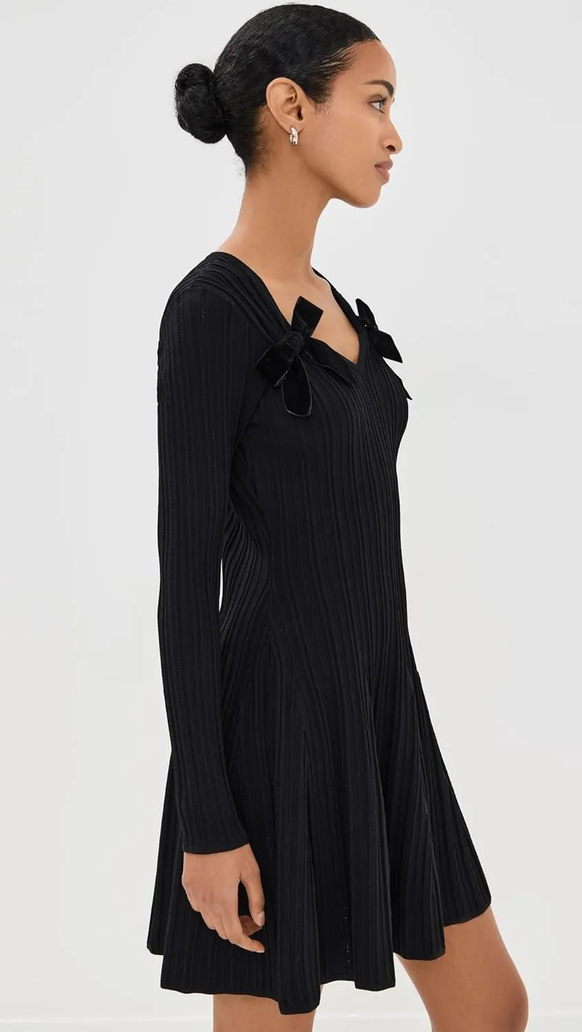 Shoshanna Women's Bow Knit Paris Dress