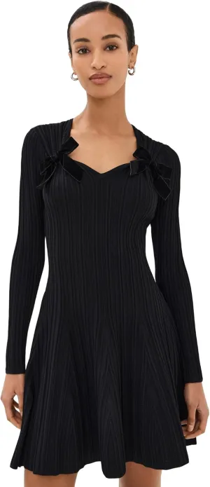 Shoshanna Women's Bow Knit Paris Dress