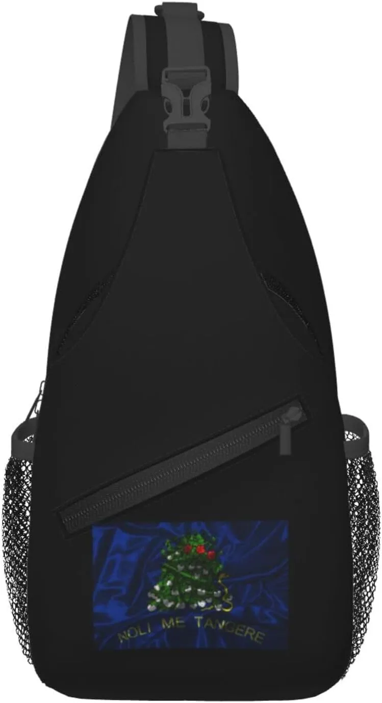 Silk Style Flag Of Alabam Reverse Crossbody Bags For Women Men Chest Backpack Gym Shoulder Bag Travel Outdoor Sports Casual Crossbody Bags