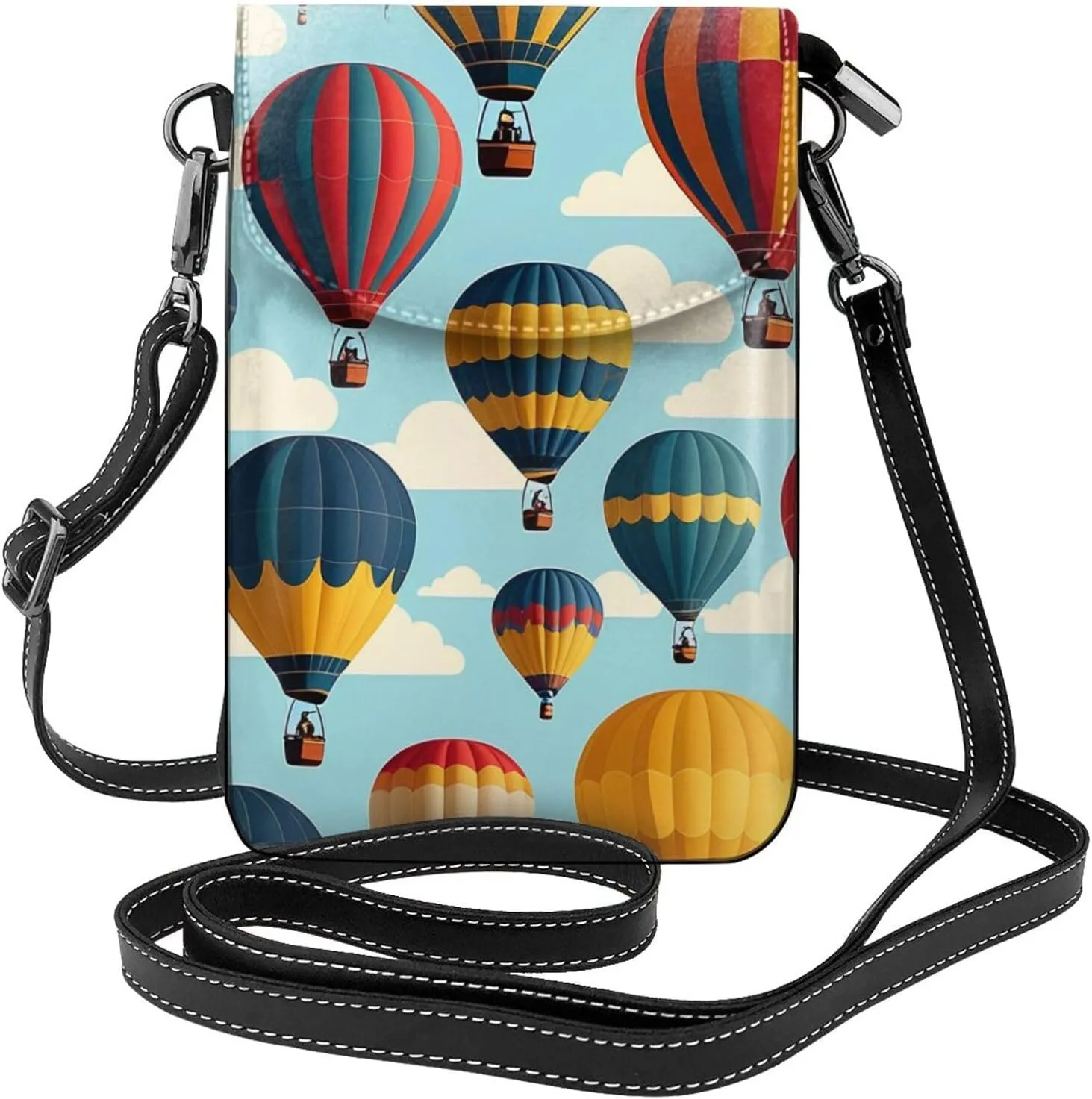 Small Crossbody Bags for Women,Leather Shoulder Bag for Cell Phone Purse with Strap and Lover Dog Paw Printed