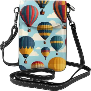 Small Crossbody Bags for Women,Leather Shoulder Bag for Cell Phone Purse with Strap and Lover Dog Paw Printed