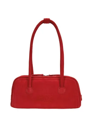 Soft Baguette red suede