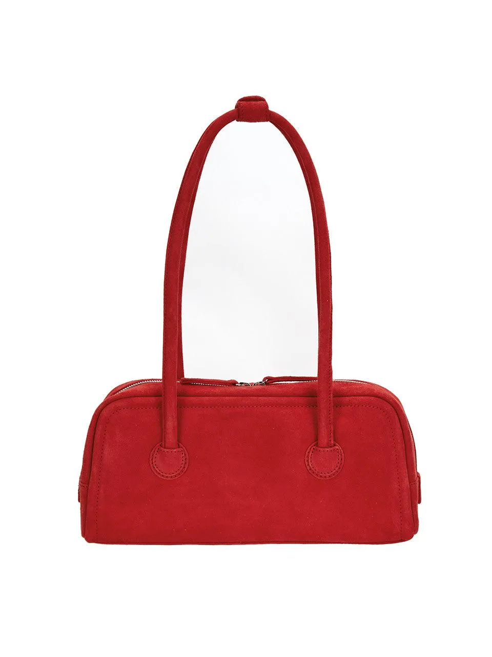 Soft Baguette red suede