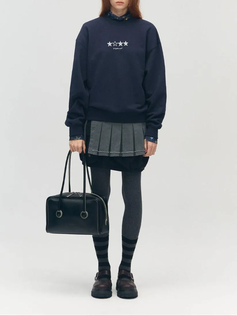 SOFT BOSTON_black plain