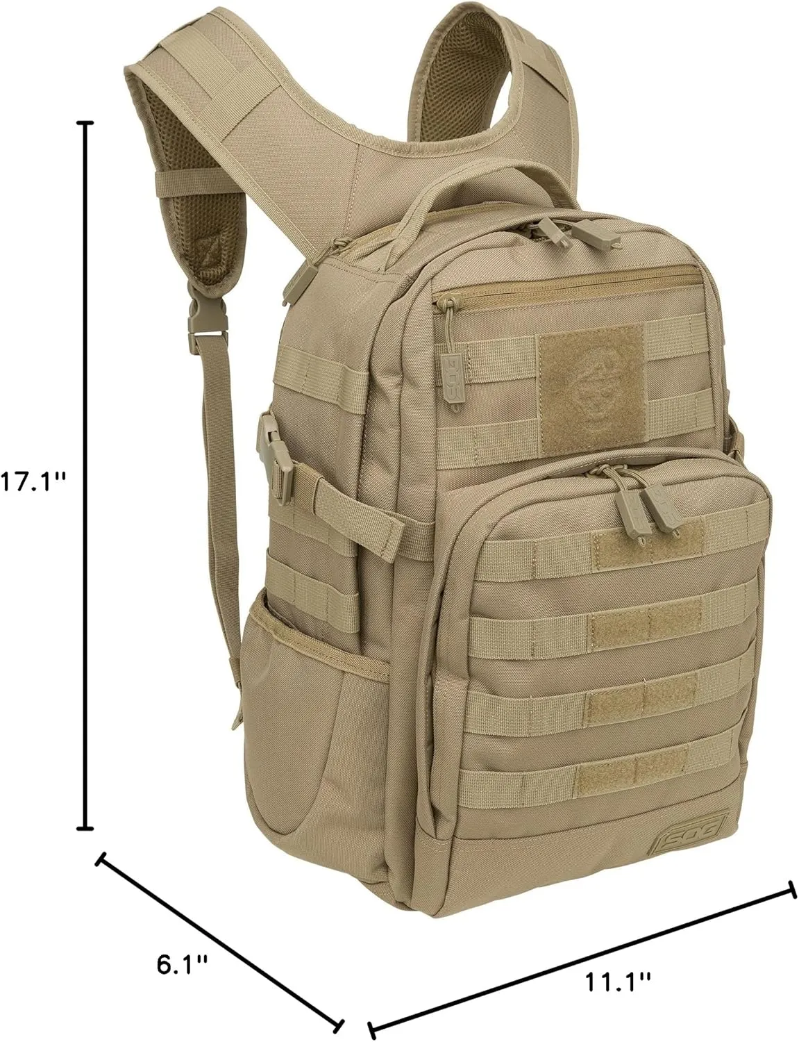 SOG Tactical Backpack, Coyote, One Size