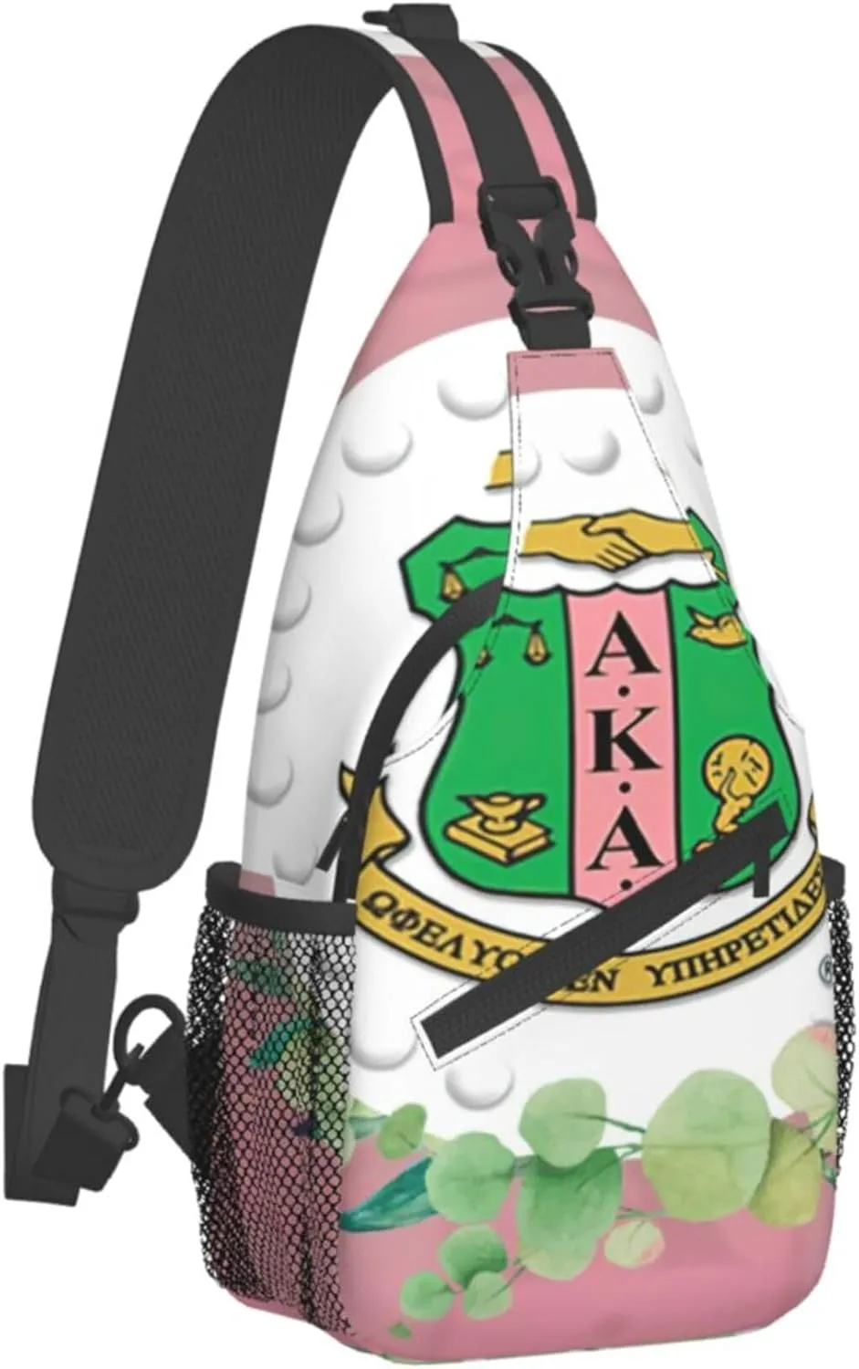Sorority Gifts Unisex Crossbody Backpack Sling Bag chest bag for Hiking Traveling Outdoor Daypack