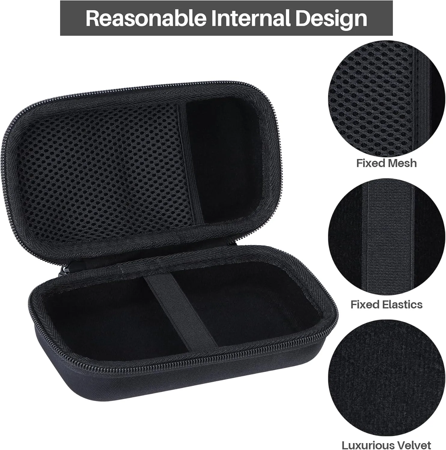 Storage Case Compatible with Tascam DR-07X / DR-40X Stereo Handheld Digital Audio Portable Recorder