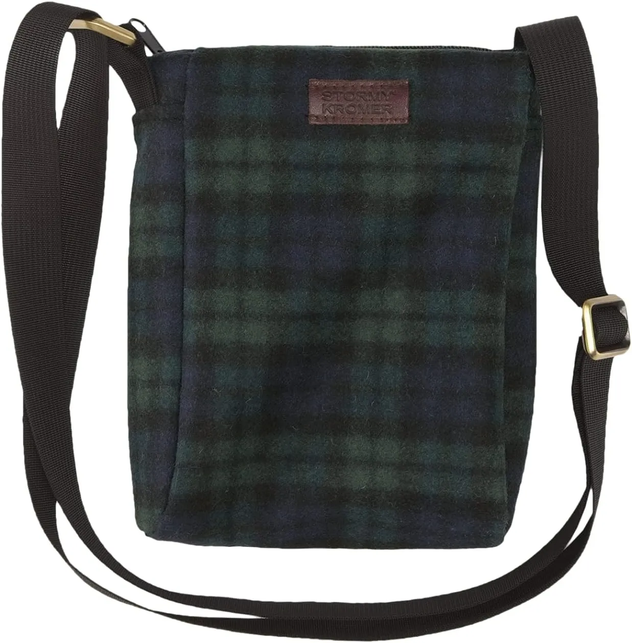 Stormy Kromer Wool Crossbody Bag – Adjustable Shoulder Strap, Interior Pockets & Fully Lined