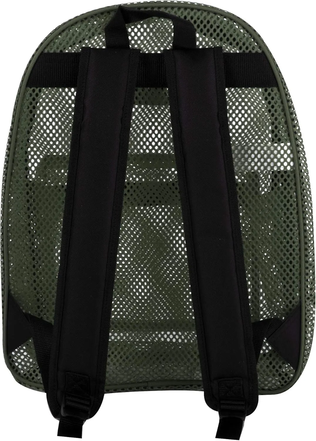 Summit Ridge Mesh Backpacks for Kids, Adults, School, Beach, and Travel, Colorful Transparent Mesh Backpacks with Padded Straps Large