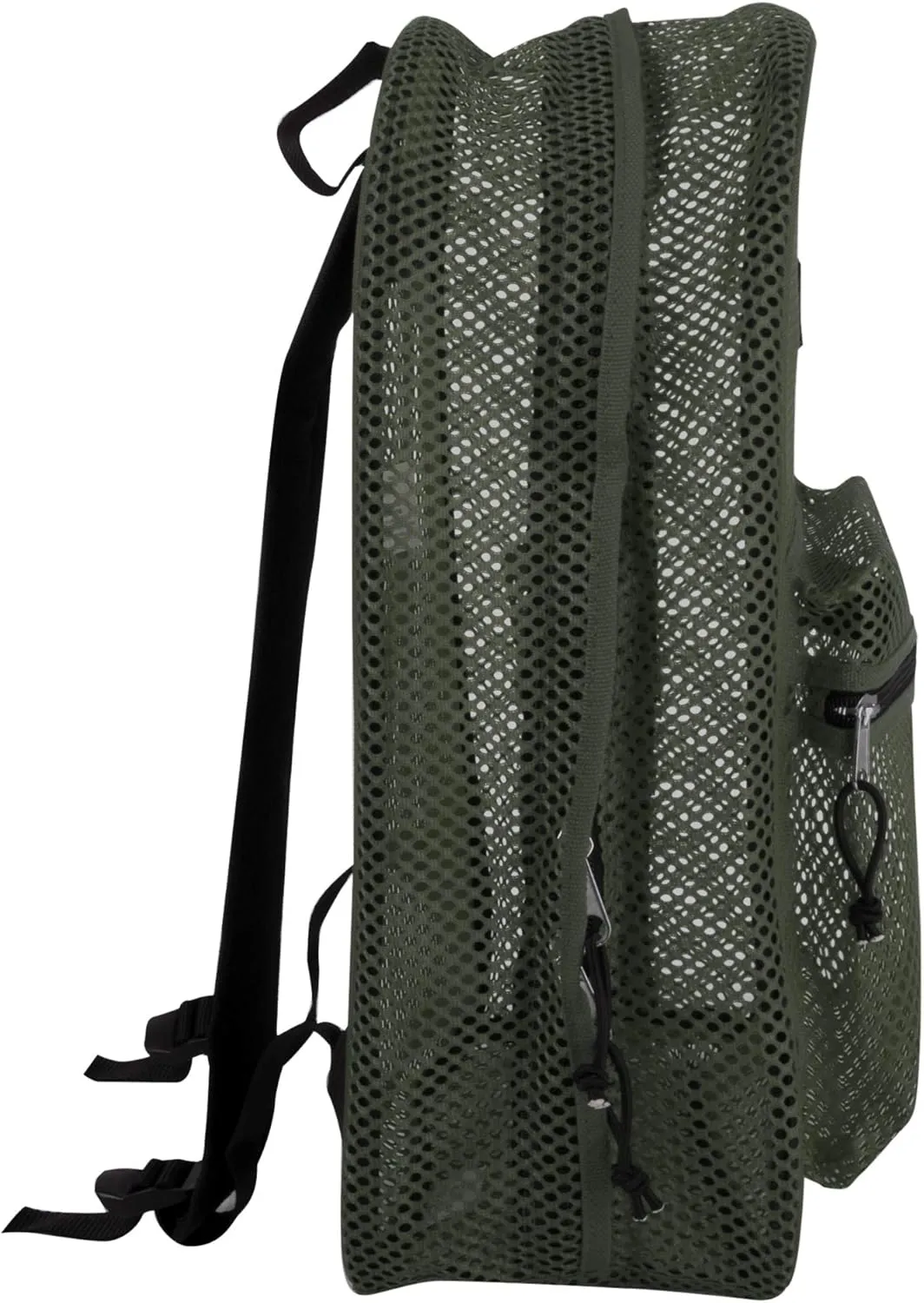 Summit Ridge Mesh Backpacks for Kids, Adults, School, Beach, and Travel, Colorful Transparent Mesh Backpacks with Padded Straps Large