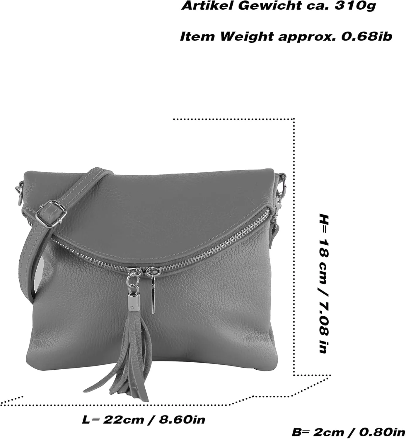 T139LEDER - small shoulder bag italy leather