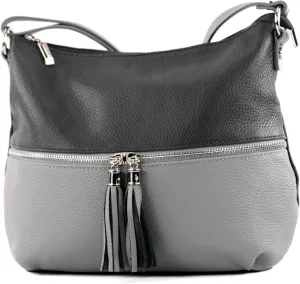 T159 - ital shoulder bag made of leather
