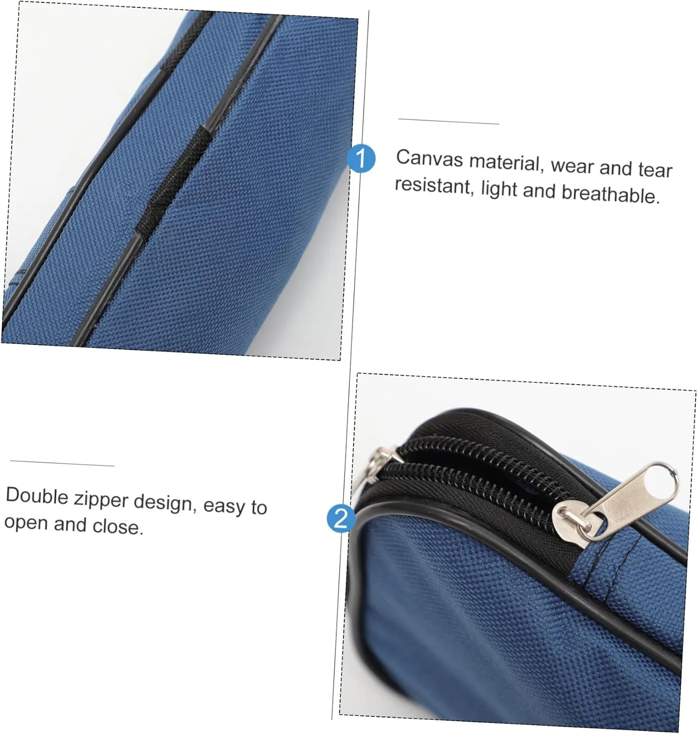 Tai Chi Sword Sets Prop Weapons Case Taichi Carrying Case Swords Cover Canvas Sword Cover Kung Fu Sword Holder Sword Carrying Bag Lengthen Blue Canvas Martial Arts Supplies